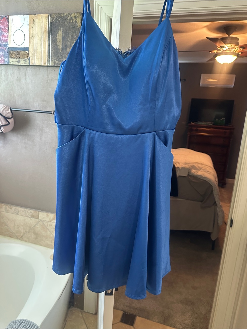 Blue Party Dress